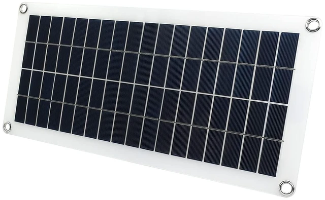 Main image of Semi-Flexible Polycrystalline Silicon Solar Panel (18V 10W), Supports 5V Regulated Output
