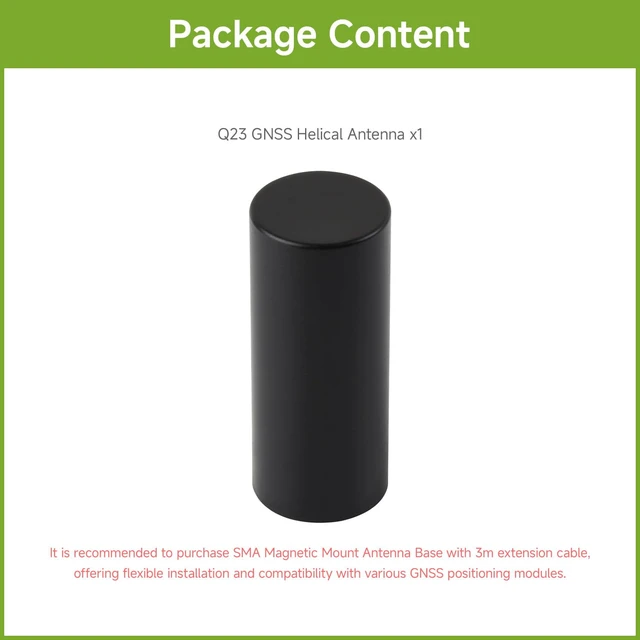 Alt view image 2 of 6 - GNSS L1+L2+L5 Multi-Constellation, SMA Connector, Q23 Version