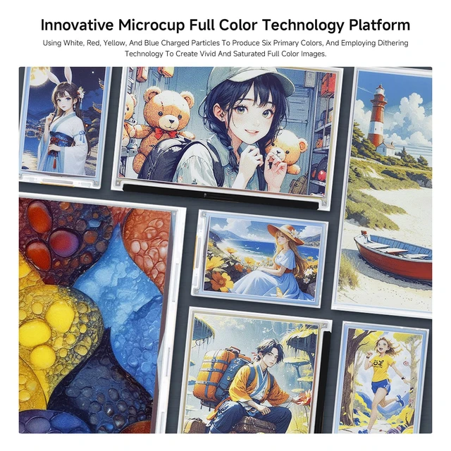 Alt view image 6 of 7 - 1.54inch e-Paper Display, E Ink Spectra 6 (E6), Raw Display