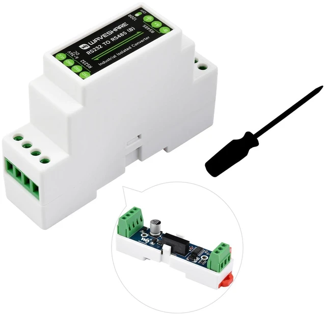 Main image of RS232 to RS485 Converter, Active Digital Isolator, Rail-Mount Support,Multi-Isolation Protection