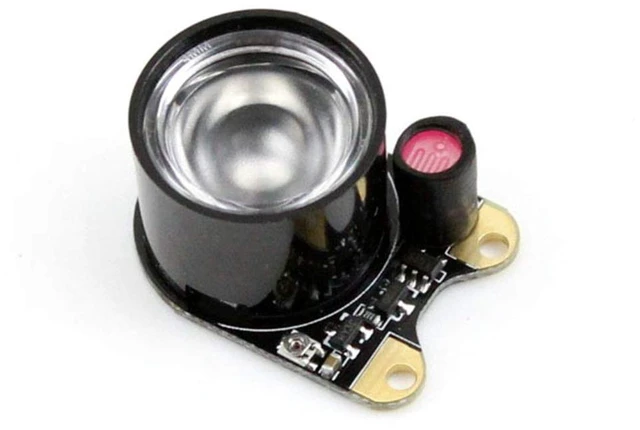 Alt view image 2 of 5 - Wavesahre Infrared LED Light 140 Degree Wider Field of View 3W High Power 850 Infrared IR Led Module with Onboard Photoresistor Adjustable Resistor Designed for Raspberry pi