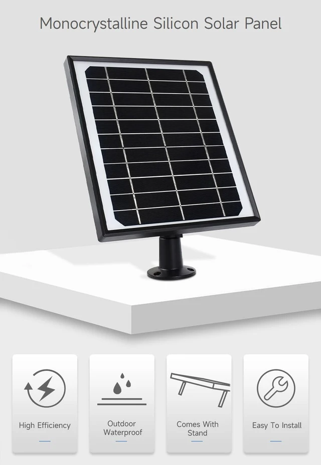 Alt view image 3 of 7 - Monocrystalline Silicon Solar Panel (5.5V 6W), Toughened Glass Surface