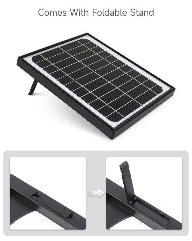Alt view image 6 of 7 - Monocrystalline Silicon Solar Panel (5.5V 6W), Toughened Glass Surface