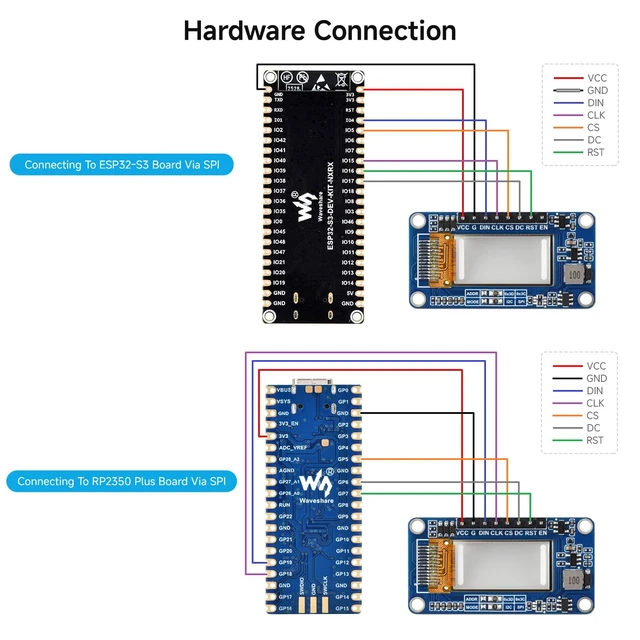 Alt view image 6 of 7 - 0.96inch Transparent OLED Display Module, 128 × 64, SPI/I2C