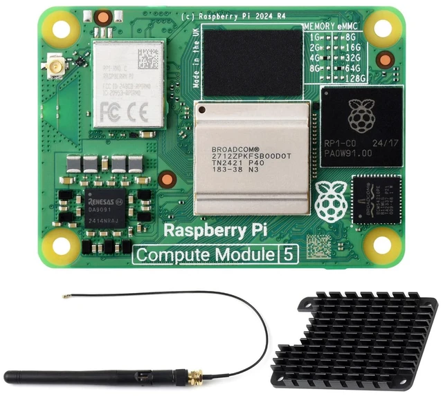 Main image of CM5 Series, Comes with Ofiicial CM5104064, Antenna and Heatsink
