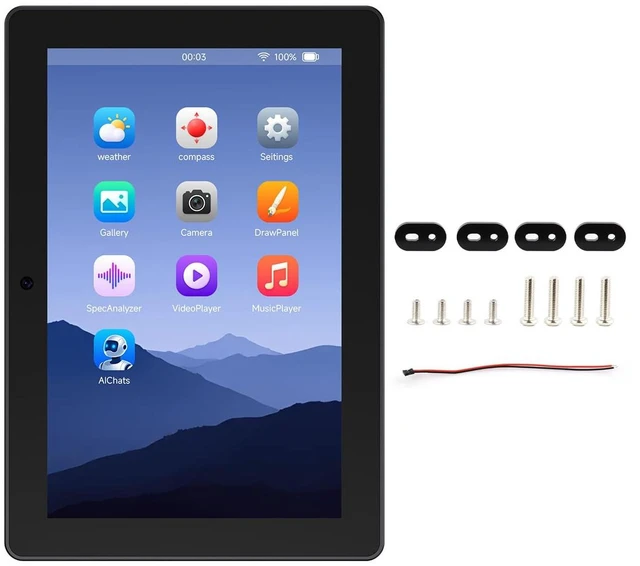 Main image of ESP32-P4-WIFI6 8inch HMI All-in-One Touch Display Development Board, 10-Point Touch, 800 × 1280 Resolution, with Dual Microphones and Speaker, Supports Wi-Fi 6 and BLE 5, Without BAT