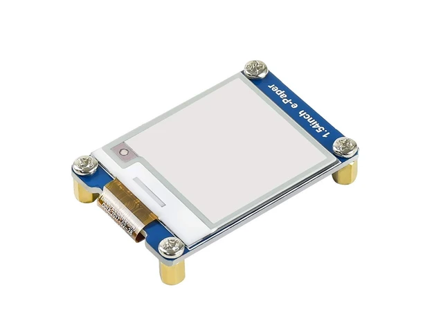 Alt view image 5 of 7 - 1.54inch E-Ink Display Module Compatible with Raspberry Pi 5/4B/3B/Zero/Zero W/Zero 2W/Pico/Pico W/Pico WH, 200x200 Resolution Three-Color SPI Interface