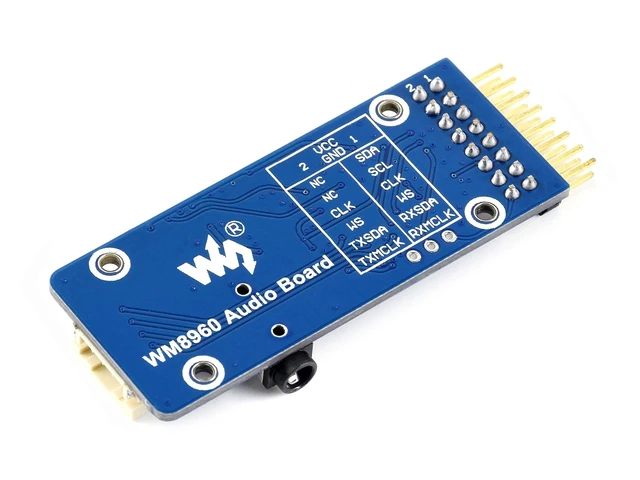 Alt view image 2 of 7 - WM8960 Stereo CODEC Audio Module Low Power Supports Stereo Encoding Decoding Sound Recording Directly Drive Speakers to Play Music