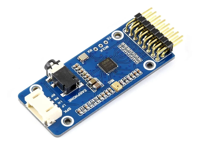 Alt view image 6 of 7 - WM8960 Stereo CODEC Audio Module Low Power Supports Stereo Encoding Decoding Sound Recording Directly Drive Speakers to Play Music