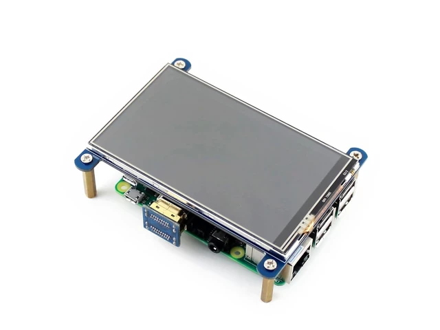Alt view image 7 of 7 - 4inch Resistive Touch Screen LCD Compatible with Raspberry Pi 4B/3B+/3A+/2B/B+/A+/Zero/Zero W/WH/Zero 2W CM3+/4 480×800 Resolution HDMI IPS Low Power Consumption Supports Windows
