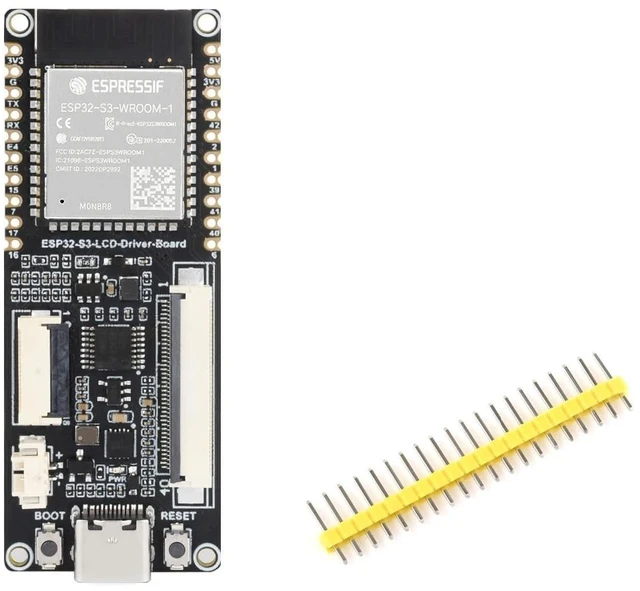Main image of ESP32-S3 RGB LCD Driver Board, Equipped with 32-Bit 240MHz LX7 Dual-Core Processor, 8MB PSRAM and Flash, WiFi & Bluetooth Support, Driver Board Only