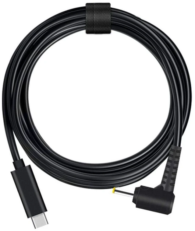 Main image of New Laptops Portable Type-C DC Power Charger Cable 1.5M 65W USB C Male to DC Male PD Fast Charging Connector Adapter Notebook PC (DC2.5x0.7MM)