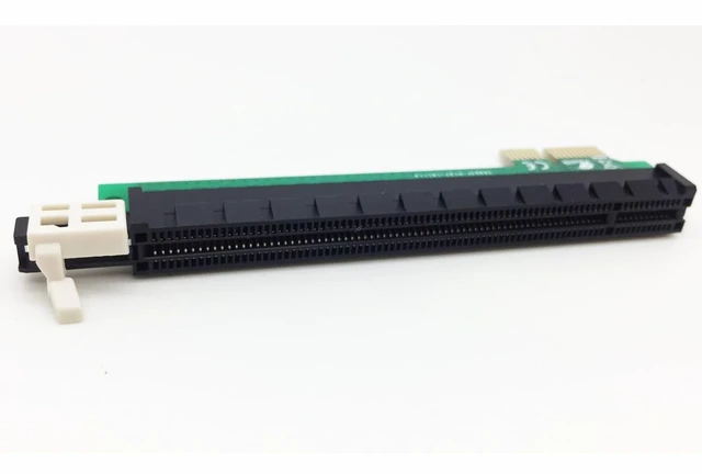 Alt view image 3 of 3 - PCI-E PCIe Express 1X to 16X Riser Extension Card Upward