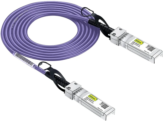 Main image of Very Peri Colored 10G SFP+ DAC Cable - Twinax SFP Cable for Ubiquiti UACC-DAC-SFP10-2M, 2-Meter(6.5ft)