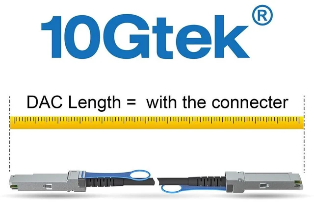 Alt view image 4 of 7 - 40G QSFP+ DAC Cable - 40GBASE-CR4 Passive Direct Attach Copper Twinax QSFP Cable for Cisco QSFP-H40G-CU2.5M, Meraki MA-CBL-40G-2.5M, Supermicro, Mikrotik, Open Switch Devices, 2.5-Meter(8.2ft)