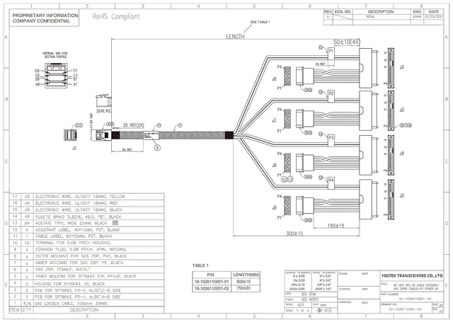 Alt view image 7 of 7 - LSI-3008-8I + 8643/8482-0.5m