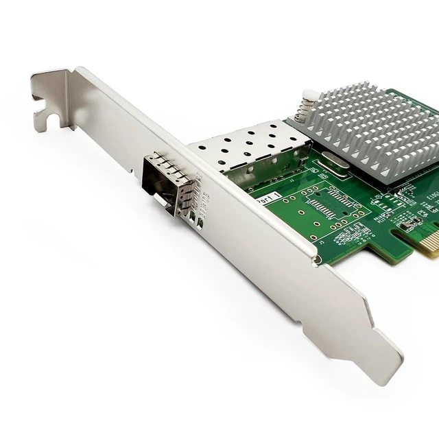 Alt view image 2 of 7 - 10Gb PCI-E NIC Network Card with Intel 82599EN, Single SFP+ Port