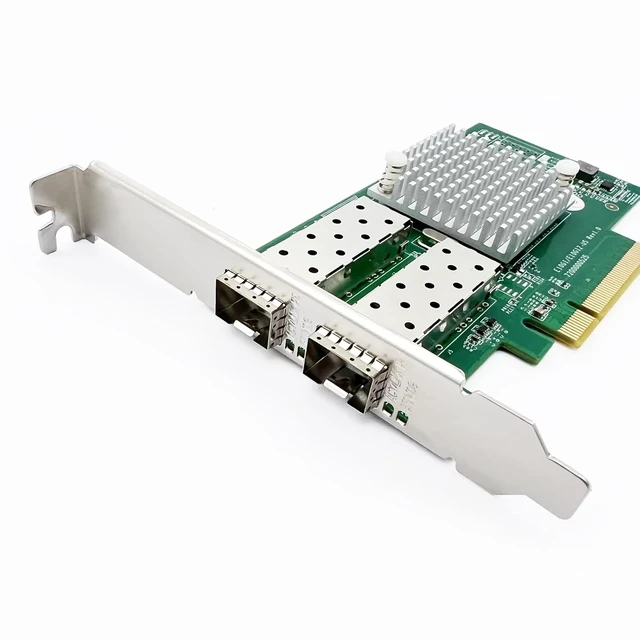 Alt view image 2 of 7 - 10Gb PCI-E NIC Network Card with Intel 82599ES, Dual SFP+ Ports