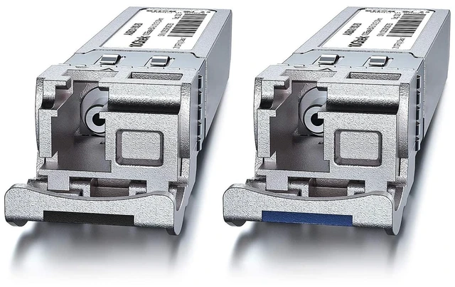 Alt view image 3 of 4 - 2-Pair of 10G SFP+ Bidi Transceiver, LC Single-Mode Single Fiber Module, 10GBASE-BIDI 1270nm/1330nm for Cisco SFP-10G-BX20D-I/SFP-10G-BX20U-I, Ubiquiti UniFi, Mikrotik and More, DOM, 20km
