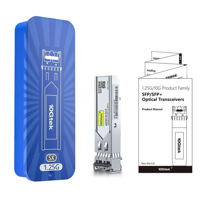 Alt view image 5 of 6 - 1.25G SFP 1000Base-SX Multimode Transceiver for Cisco GLC-SX-MMD