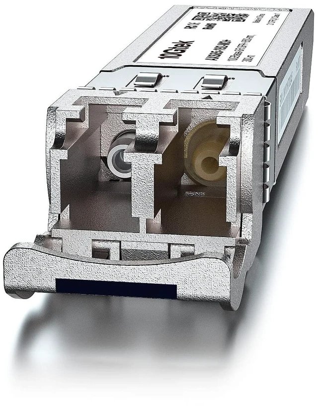 Alt view image 2 of 5 - Industrial Grade 10GBase-SR SFP+ LC Transceiver, 10G 850nm MMF Multimode SFP Module, up to 300 Meters, for Cisco SFP-10G-SR, Meraki MA-SFP-10GB-SR, Ubiquiti UniFi UF-MM-10G, Fortinet and More