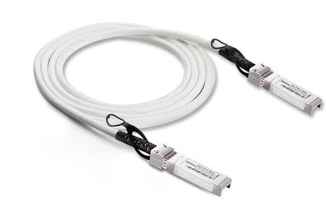 Main image of White Colored 10G SFP+ DAC Cable - Twinax SFP Cable for Ubiquiti UACC-DAC-SFP10-1.5M, 1.5-Meter(4.92ft)
