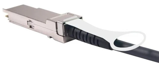 Alt view image 3 of 7 - 40G QSFP+ DAC Cable - 40GBASE-CR4 Passive Direct Attach Copper Twinax QSFP Cable for Cisco QSFP-H40G-CU50CM, Meraki MA-CBL-40G-50CM, Mikrotik, Open Switch Devices, 0.5-Meter(1.6ft), Pack of 2