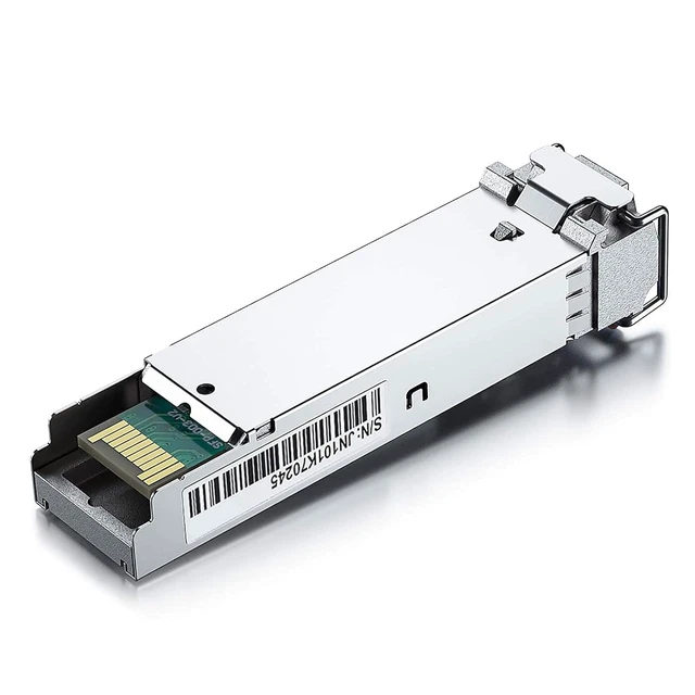 Alt view image 4 of 5 - 1000BASE-SX Gigabit SFP LC Multi-Mode Transceiver, Mini-GBIC Module for Cisco GLC-SX-MMD/GLC-SX-MM/SFP-GE-S, Ubiquiti UniFi UF-MM-1G, Meraki, Fortinet, TP-Link, 850nm, DDM, 550m, Pack of 2