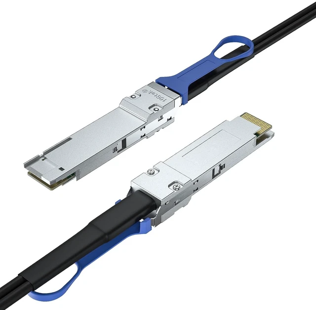 Alt view image 2 of 6 - 400GBASE QSFP-DD to QSFP-DD Passive Direct Attach Copper Twinax Cable, for Juniper QDD-400G-DAC-1M, 1-Meter(3.3ft)