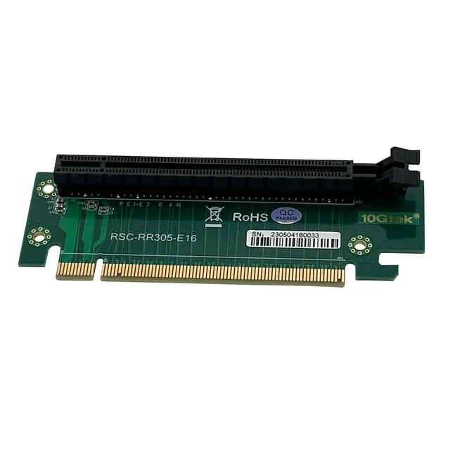 Alt view image 2 of 6 - PCIe 16x 270-Degree R-Angle Riser Card for 2U Adapter | Compatible with RS44SR-1(305) & Standard Servers
