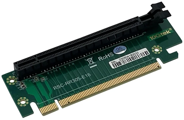 Main image of PCIe 16x 270-Degree R-Angle Riser Card for 2U Adapter | Compatible with RS44SR-1(305) & Standard Servers