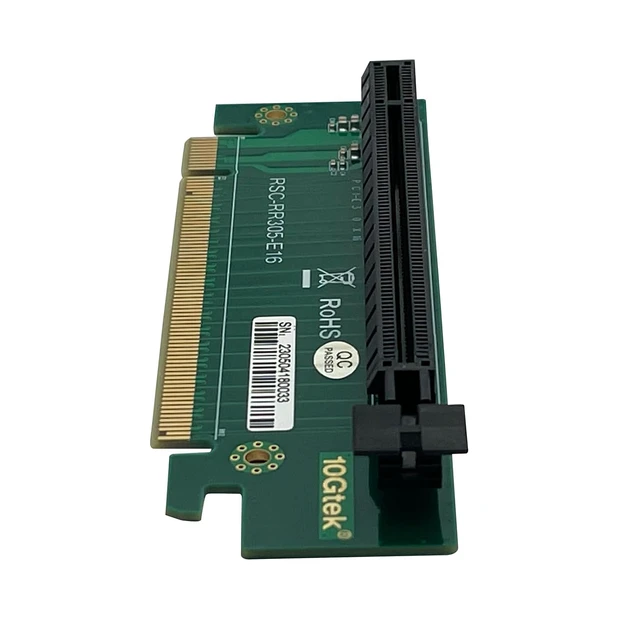 Alt view image 4 of 6 - PCIe 16x 270-Degree R-Angle Riser Card for 2U Adapter | Compatible with RS44SR-1(305) & Standard Servers
