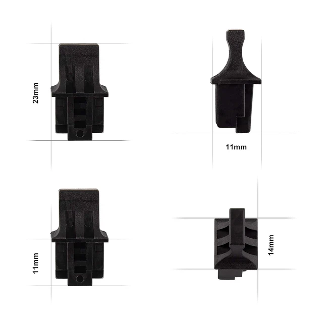 Alt view image 3 of 5 - RJ45 Dust Cover, Anti-Dust Cap for Ethernet/LAN Ports, 50-Pack