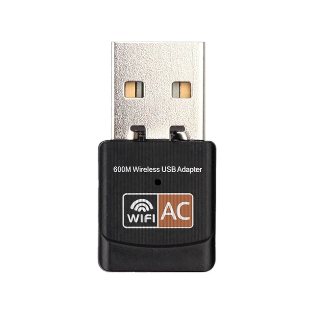 Alt view image 7 of 7 - USB WiFi Adapter for PC, AC600M USB 2.0 WiFi 5 Dongle 802.11ac Wireless Network Adapter with Dual Band 2.4GHz/5Ghz for Desktop Laptop Support Windows 10/8/7/XP, MAC OS, Linux etc