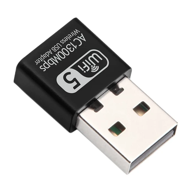 Alt view image 2 of 5 - USB WiFi Adapter for PC, AC1300M USB WiFi Dongle 802.11ac Wireless Network Adapter with Dual Band 2.4GHz/5Ghz for Desktop Laptop Support Windows 10/8/7/XP, MAC OS, Linux etc
