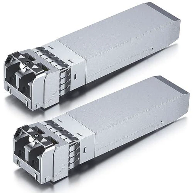 Main image of 25G SFP28 SFP+ SR Transceiver, 25GBase-SR Duplex LC MMF Optical Module for Mellanox MMA2P00-AS, 850nm, DDM, up to 100m, Pack of 2
