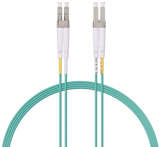 Alt view image 2 of 7 - 1 Pack 2M OM3 LC to LC Fiber Patch Cable and 1 Pack of Fiber Optic connectors Cleaner Pen