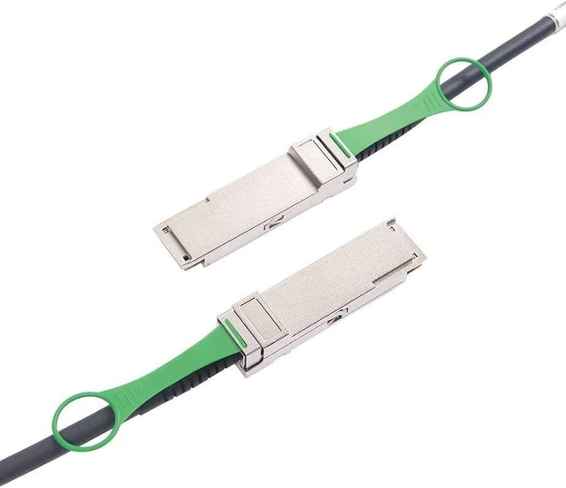 Alt view image 2 of 6 - 40G QSFP+ DAC Cable - 40GBASE-CR4 Passive Direct Attach Copper Twinax QSFP Cable for Juniper QFX-QSFP-DAC-0.3M Devices, 0.3-Meter