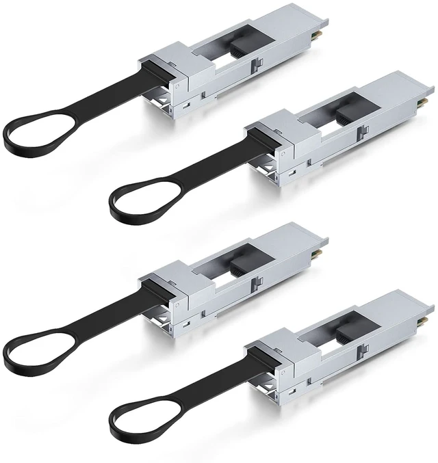 Main image of 40G QSFP+ to 10G SFP+ Converter Module for Mellanox MAM1Q00A-QSA-SP QSA Adapter, Dell 407-BBRO, Nokia 474938A, Juniper, Arista, H3C, Extreme and More, Pack of 4