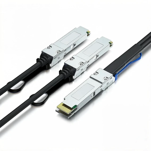 Main image of for Arista CAB-D-2Q-400G-1M, 400G QSFP-DD to 2x QSFP56 DAC Cable, 1m/3.3ft