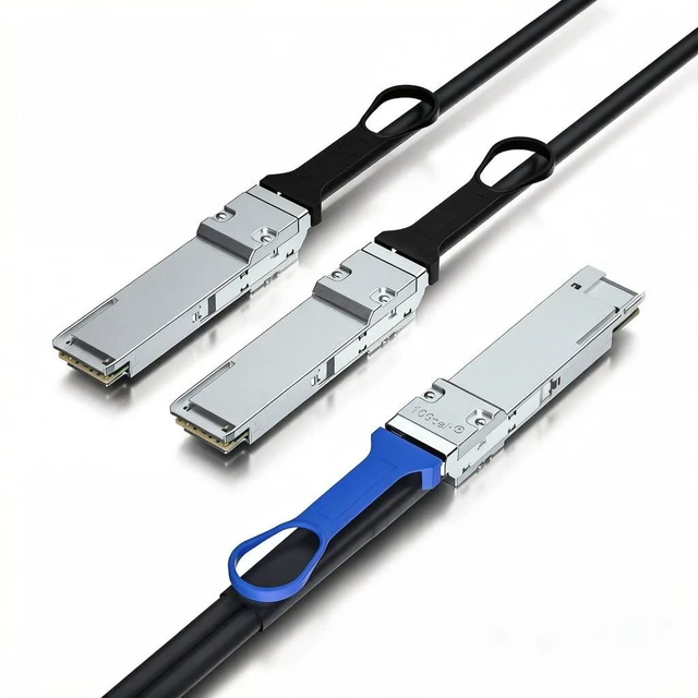 Alt view image 2 of 6 - for Arista CAB-D-2Q-400G-1M, 400G QSFP-DD to 2x QSFP56 DAC Cable, 1m/3.3ft