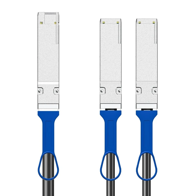 Alt view image 2 of 6 - for Arista CAB-D-2Q-200G-2M, 200G QSFP-DD to 2x QSFP28 DAC Cable, 2m/6.6ft