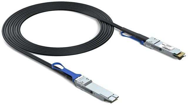 Alt view image 2 of 6 - 400G QSFP-DD DAC Cable - 400GBASE QSFP-DD to QSFP-DD Passive Direct Attach Copper Twinax Cable for Mellanox MCP1660-W002E26, 2-Meter(6.5ft)