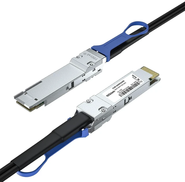 Main image of 400G QSFP-DD DAC Cable - 400GBASE QSFP-DD to QSFP-DD Passive Direct Attach Copper Twinax Cable for Mellanox MCP1660-W002E26, 2-Meter(6.5ft)