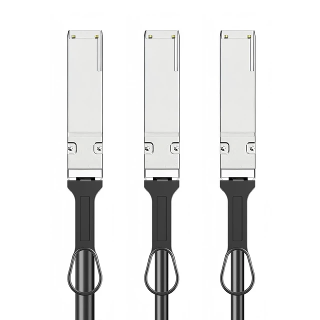 Alt view image 2 of 2 - IB 200GbE to 2x100GbE Splitter DAC, QSFP56 to 2xQSFP56 (4CHx50G to 2x2CHx50G), for Mellanox MCP7H50-H001 1-Meter