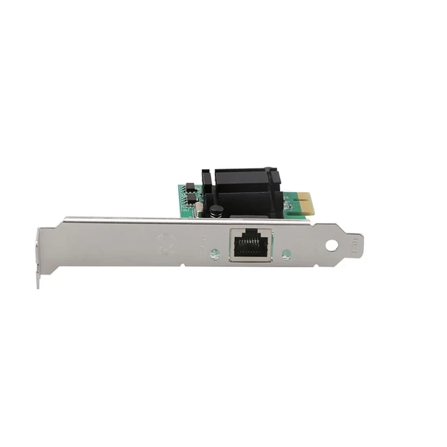 Alt view image 7 of 7 - 1G Gigabit Desktop PCI-e Network Adapter (NIC) with Intel 82574L Chip, 100/1000Mbps Ethernet Network Card, Single Copper RJ45 Port, PCI-e X1, Compare to Intel EXPI9301CT/EXPI9301CTBLK