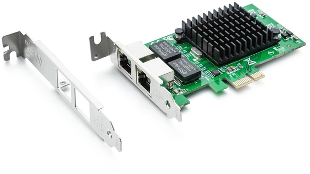 Main image of Gigabit Ethernet PCIe RJ45 Network Adapter, Compare to Intel E1G42ET