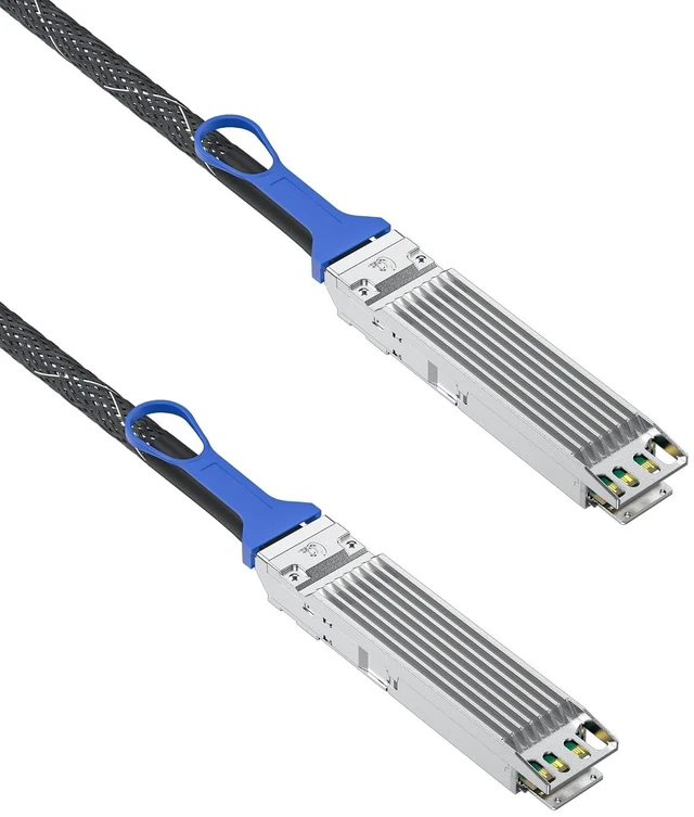 Alt view image 3 of 4 - 800Gb/s OSFP DAC Compatible for NVIDIA MCP4Y10-N001, 8-Channel OSFP Fin-top to 800G Fin-top Cable,NDR Infiniband and Ethernet Solutions