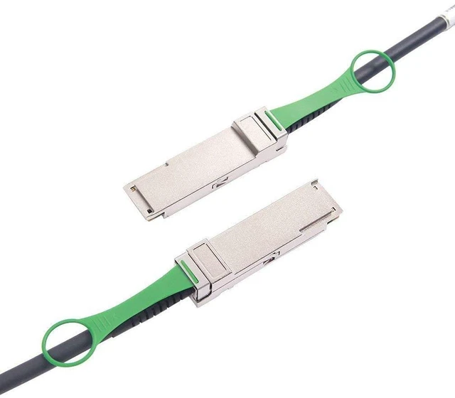 Alt view image 2 of 7 - 40G QSFP+ DAC Cable - 40GBASE-CR4 Passive Direct Attach Copper Twinax QSFP Cable for Juniper QFX-QSFP-DAC-1M Devices, 1-Meter(3.3ft)