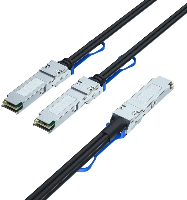 Main image of IB 200GbE to 2x100GbE Splitter DAC, QSFP56 to 2xQSFP56 (4CHx50G to 2x2CHx50G), for Mellanox MCP7H50-H001, 1.5-Meter